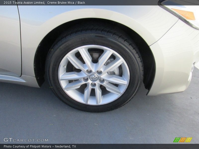 Creme Brulee Mica / Black 2015 Toyota Avalon Limited