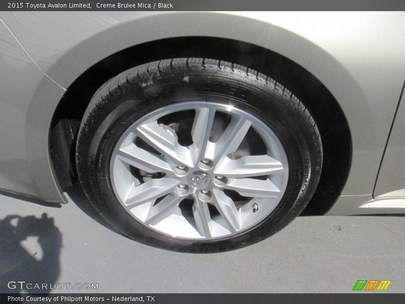 Creme Brulee Mica / Black 2015 Toyota Avalon Limited