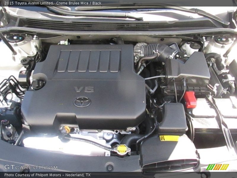 Creme Brulee Mica / Black 2015 Toyota Avalon Limited