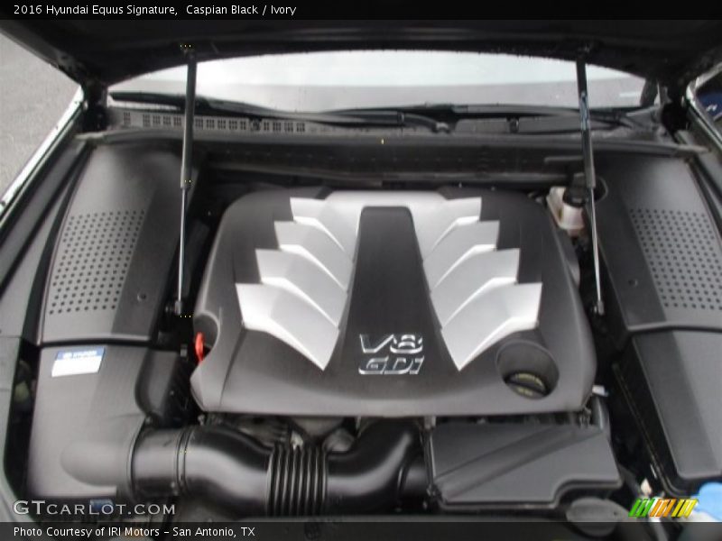 Caspian Black / Ivory 2016 Hyundai Equus Signature