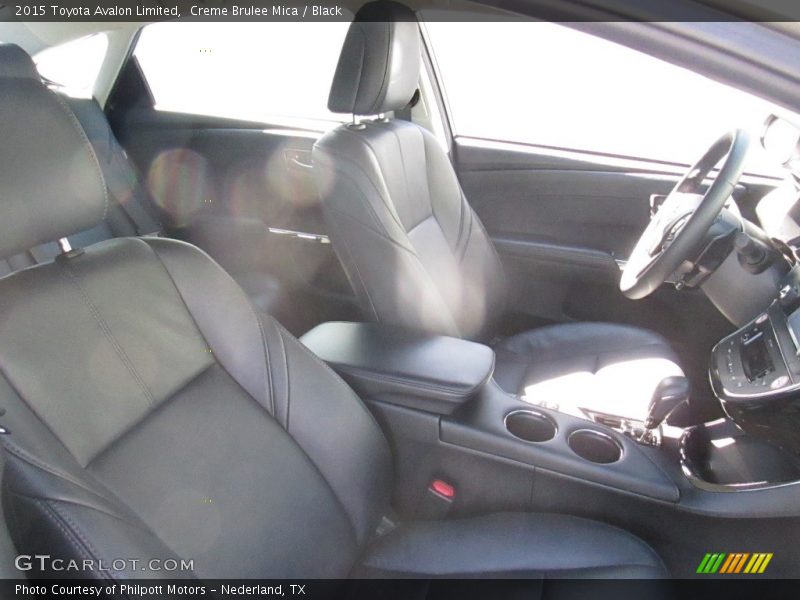 Creme Brulee Mica / Black 2015 Toyota Avalon Limited