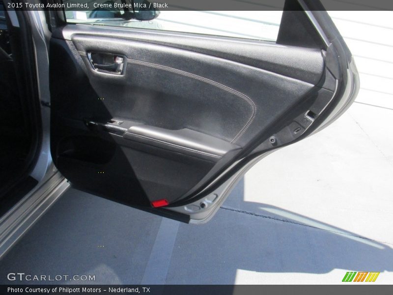 Creme Brulee Mica / Black 2015 Toyota Avalon Limited