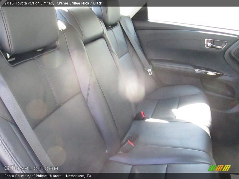 Creme Brulee Mica / Black 2015 Toyota Avalon Limited