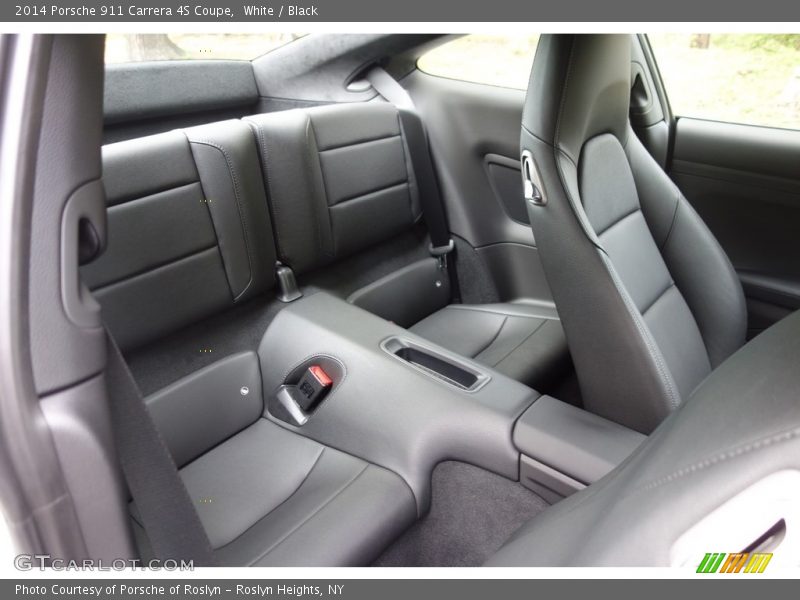 White / Black 2014 Porsche 911 Carrera 4S Coupe