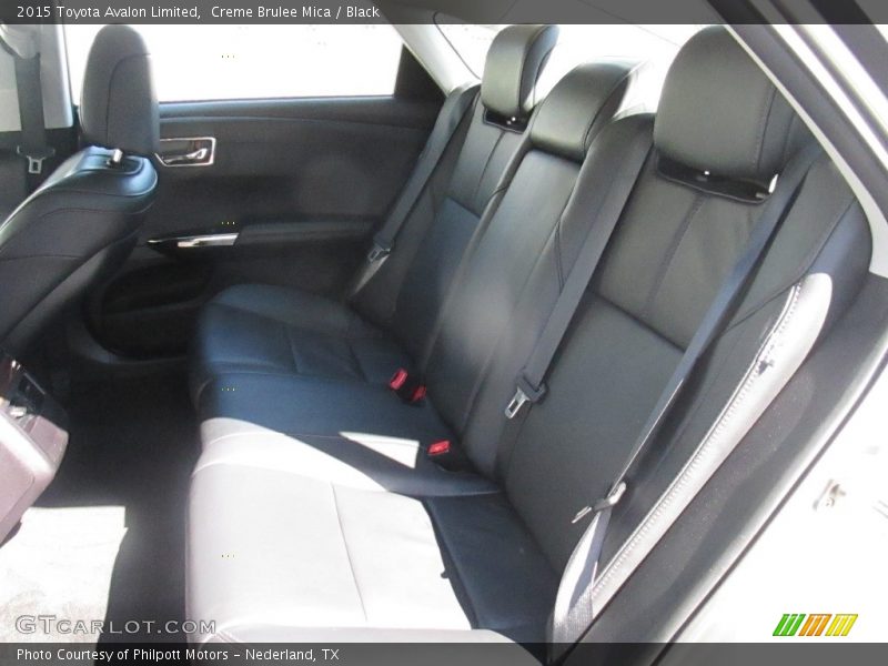 Creme Brulee Mica / Black 2015 Toyota Avalon Limited