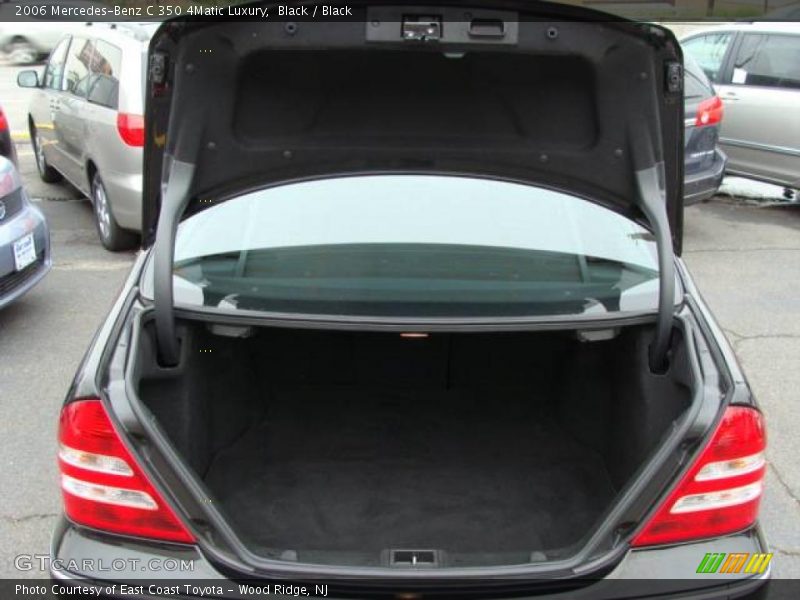 Black / Black 2006 Mercedes-Benz C 350 4Matic Luxury