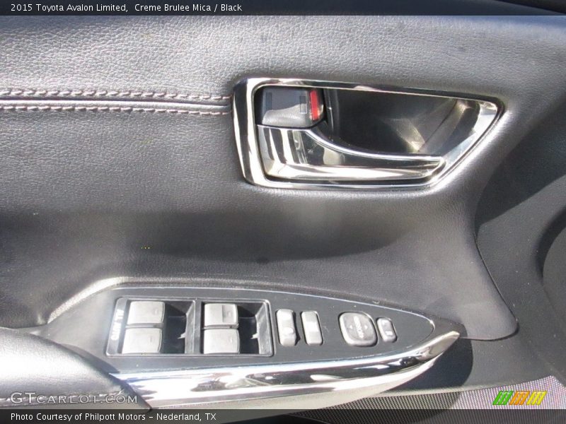 Creme Brulee Mica / Black 2015 Toyota Avalon Limited
