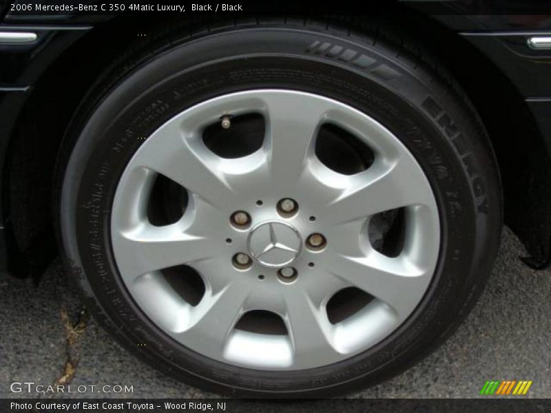 Black / Black 2006 Mercedes-Benz C 350 4Matic Luxury