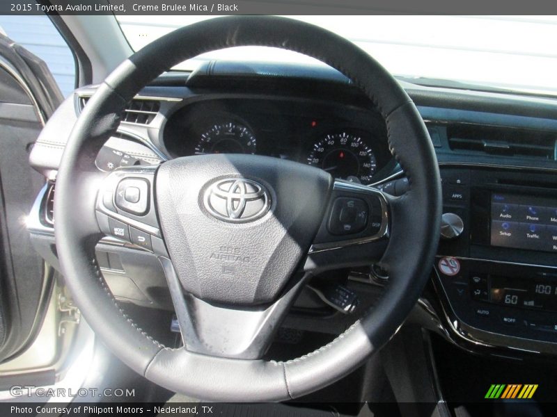 Creme Brulee Mica / Black 2015 Toyota Avalon Limited