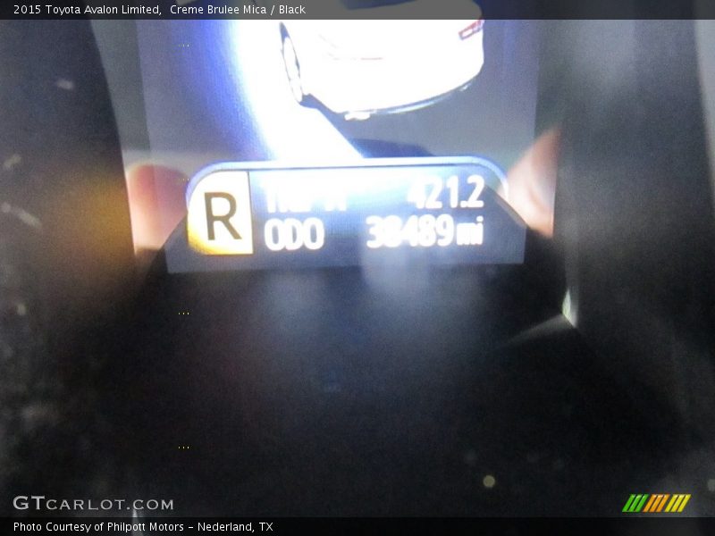 Creme Brulee Mica / Black 2015 Toyota Avalon Limited