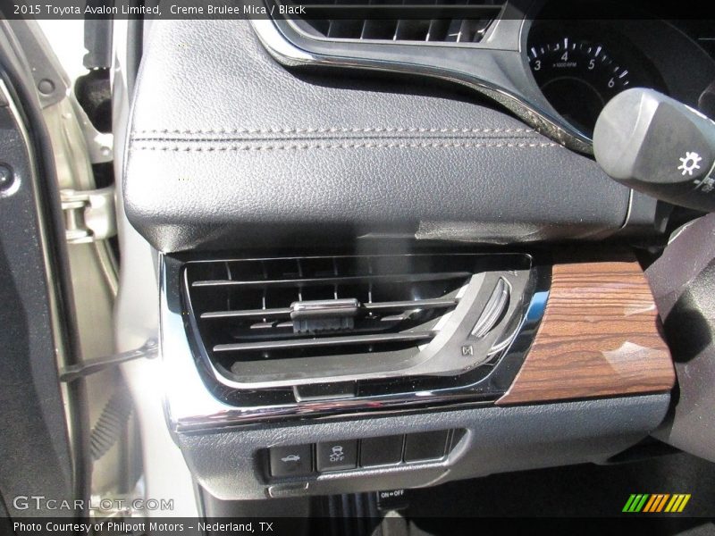 Creme Brulee Mica / Black 2015 Toyota Avalon Limited