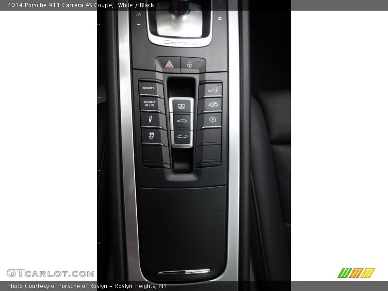 White / Black 2014 Porsche 911 Carrera 4S Coupe