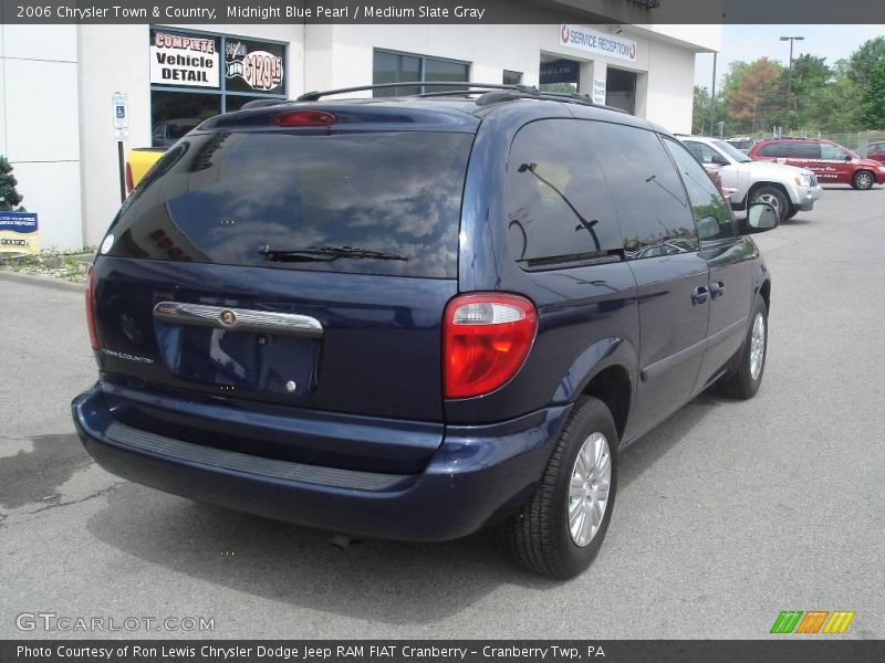 Midnight Blue Pearl / Medium Slate Gray 2006 Chrysler Town & Country