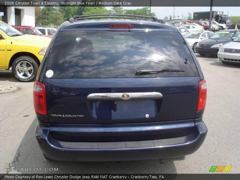 Midnight Blue Pearl / Medium Slate Gray 2006 Chrysler Town & Country