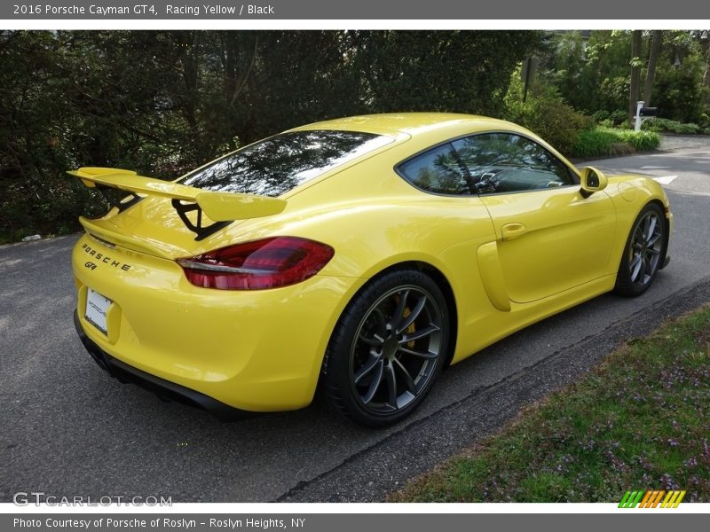  2016 Cayman GT4 Racing Yellow