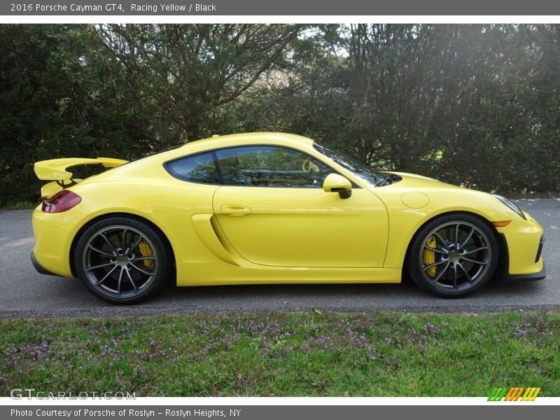  2016 Cayman GT4 Racing Yellow