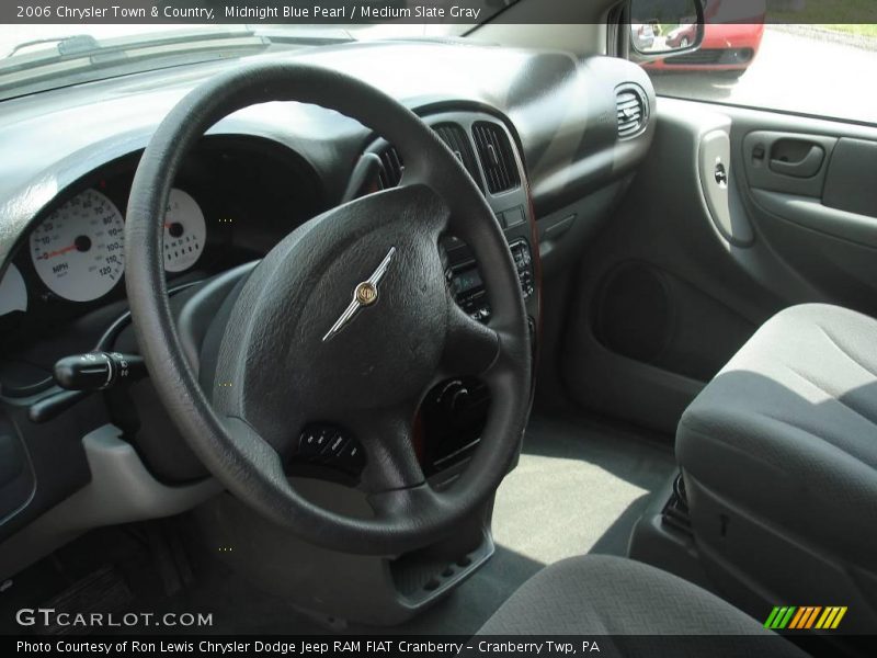 Midnight Blue Pearl / Medium Slate Gray 2006 Chrysler Town & Country
