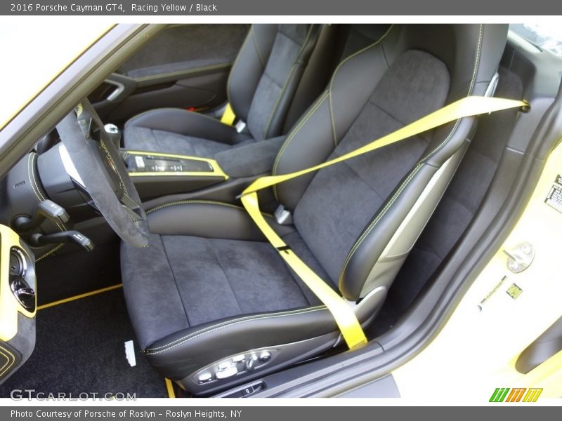 Front Seat of 2016 Cayman GT4