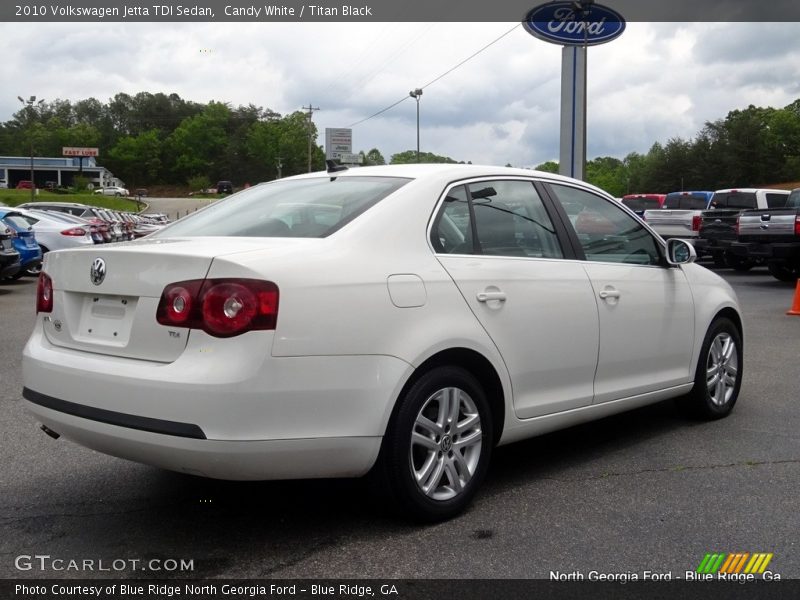 Candy White / Titan Black 2010 Volkswagen Jetta TDI Sedan