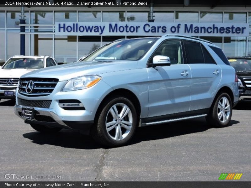 Front 3/4 View of 2014 ML 350 4Matic