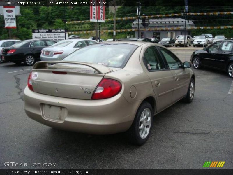 Light Almond Pearl Metallic / Taupe 2002 Dodge Neon SXT