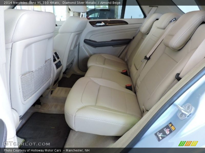 Diamond Silver Metallic / Almond Beige 2014 Mercedes-Benz ML 350 4Matic