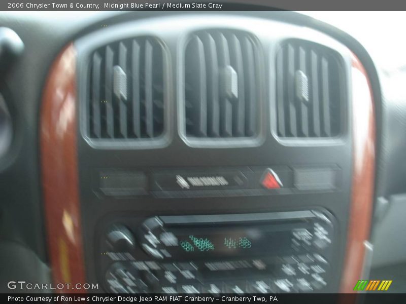 Midnight Blue Pearl / Medium Slate Gray 2006 Chrysler Town & Country