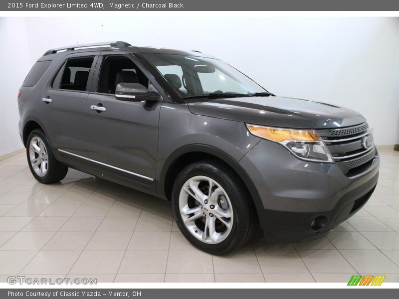 Magnetic / Charcoal Black 2015 Ford Explorer Limited 4WD