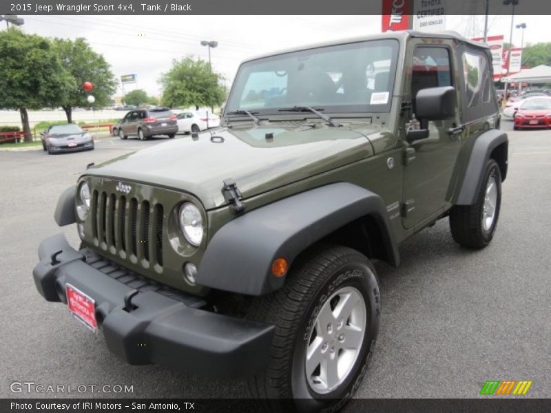 Tank / Black 2015 Jeep Wrangler Sport 4x4