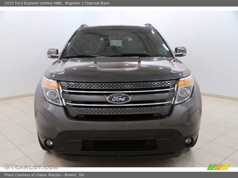 Magnetic / Charcoal Black 2015 Ford Explorer Limited 4WD