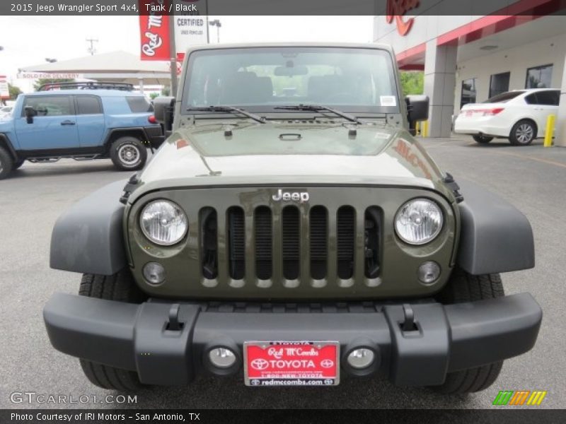 Tank / Black 2015 Jeep Wrangler Sport 4x4