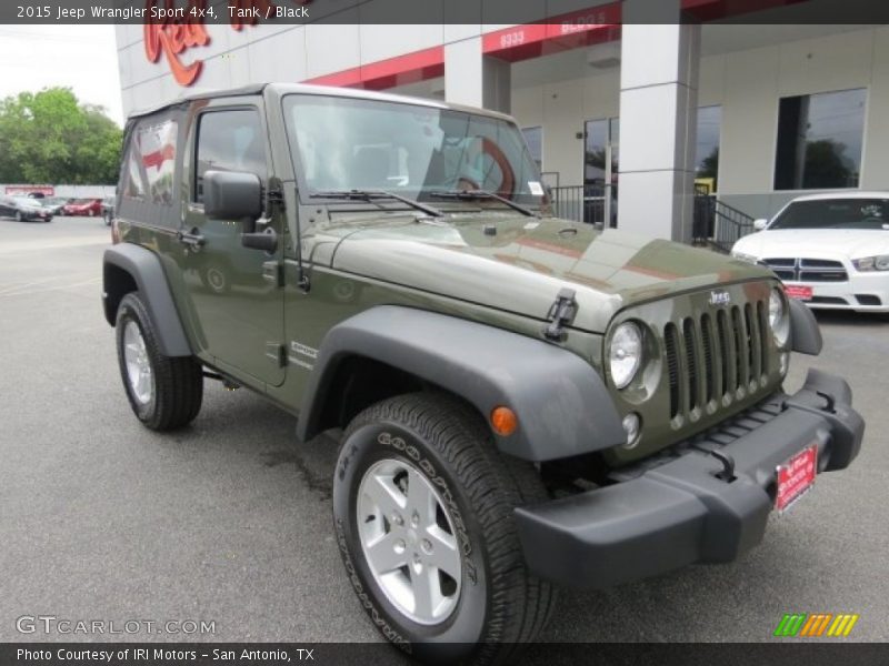 Tank / Black 2015 Jeep Wrangler Sport 4x4