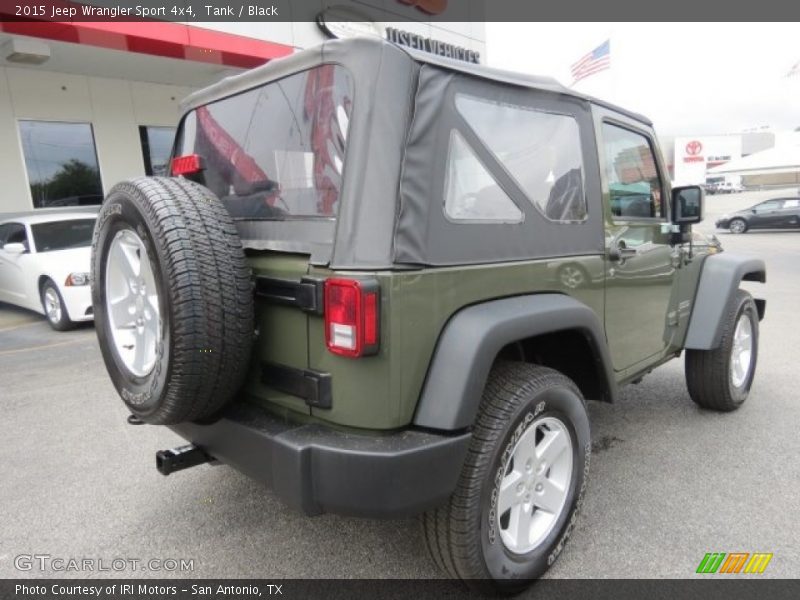Tank / Black 2015 Jeep Wrangler Sport 4x4