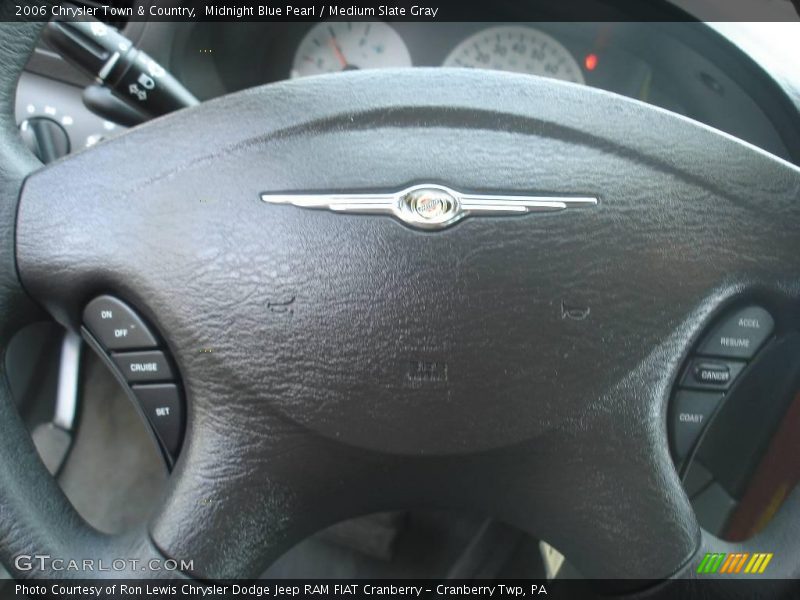Midnight Blue Pearl / Medium Slate Gray 2006 Chrysler Town & Country