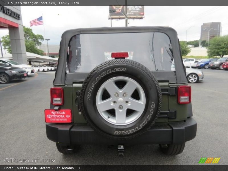 Tank / Black 2015 Jeep Wrangler Sport 4x4