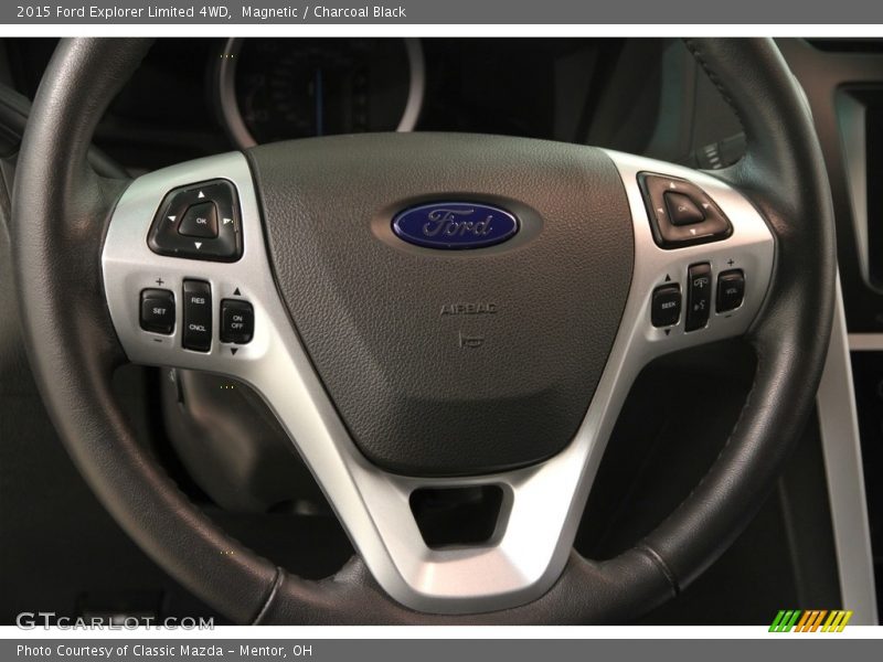 Magnetic / Charcoal Black 2015 Ford Explorer Limited 4WD