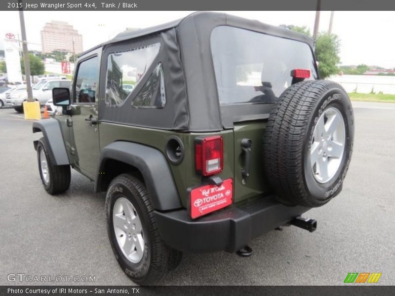 Tank / Black 2015 Jeep Wrangler Sport 4x4