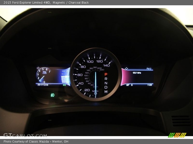Magnetic / Charcoal Black 2015 Ford Explorer Limited 4WD