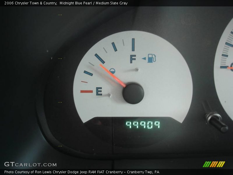 Midnight Blue Pearl / Medium Slate Gray 2006 Chrysler Town & Country