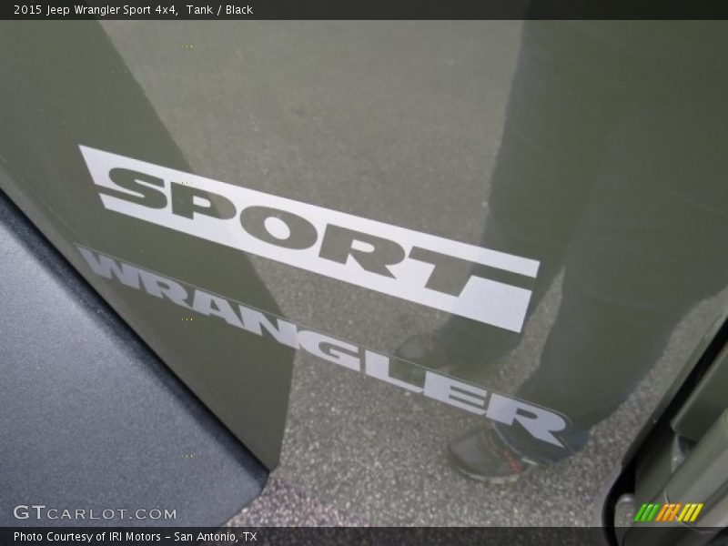 Tank / Black 2015 Jeep Wrangler Sport 4x4