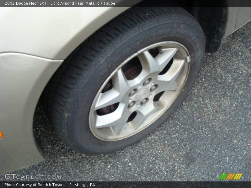 Light Almond Pearl Metallic / Taupe 2002 Dodge Neon SXT