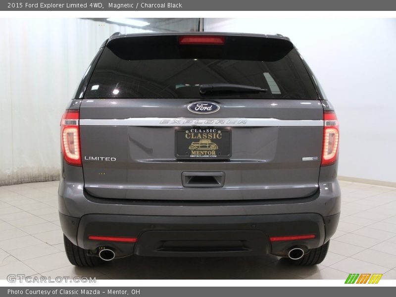 Magnetic / Charcoal Black 2015 Ford Explorer Limited 4WD