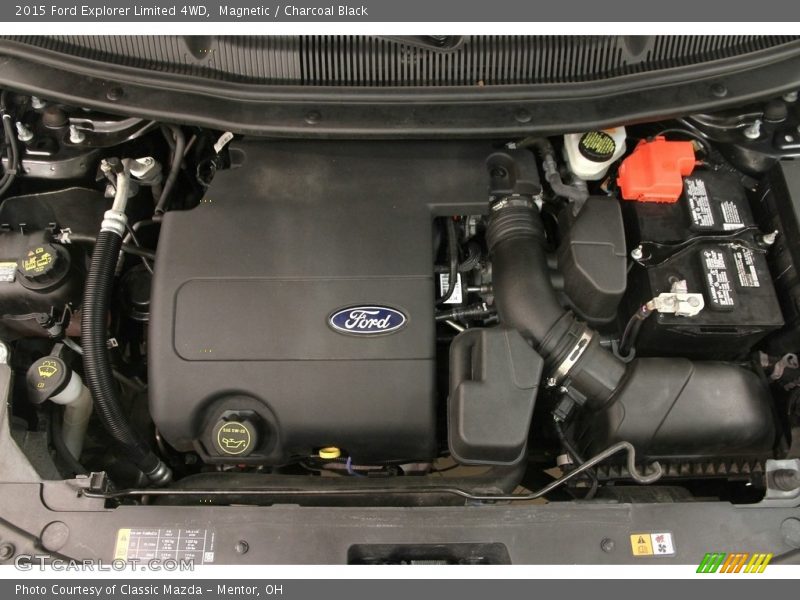 Magnetic / Charcoal Black 2015 Ford Explorer Limited 4WD