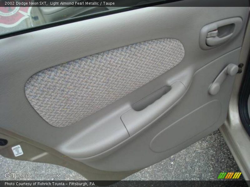 Light Almond Pearl Metallic / Taupe 2002 Dodge Neon SXT