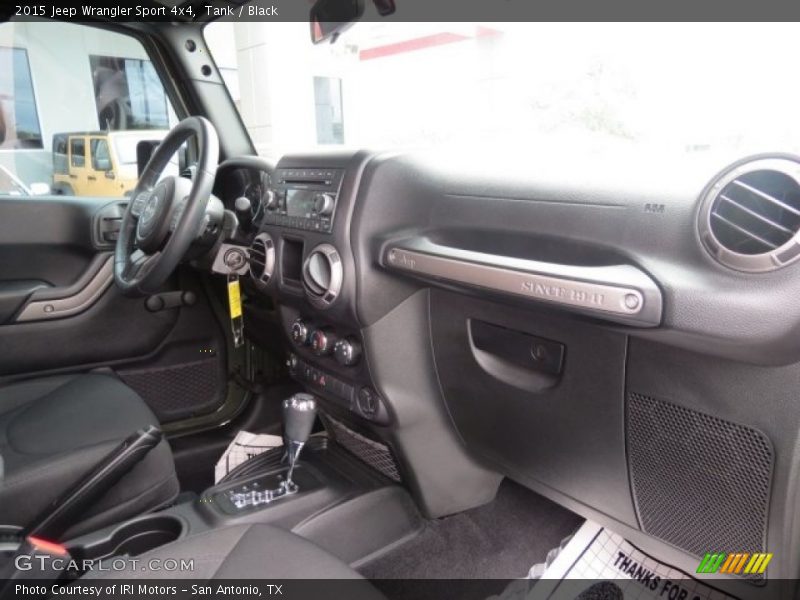 Tank / Black 2015 Jeep Wrangler Sport 4x4