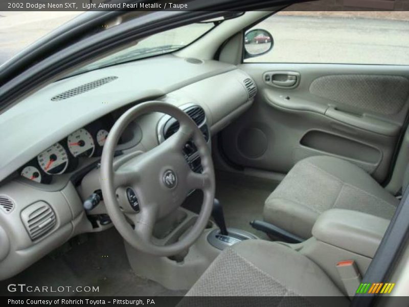 Light Almond Pearl Metallic / Taupe 2002 Dodge Neon SXT