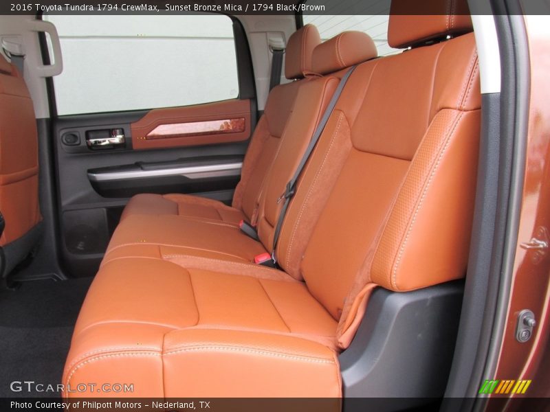 Rear Seat of 2016 Tundra 1794 CrewMax