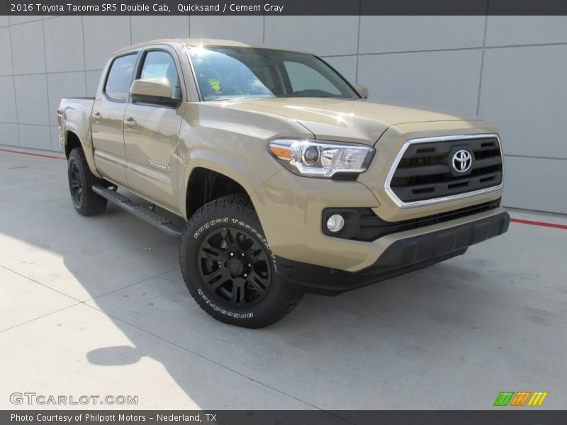 Front 3/4 View of 2016 Tacoma SR5 Double Cab