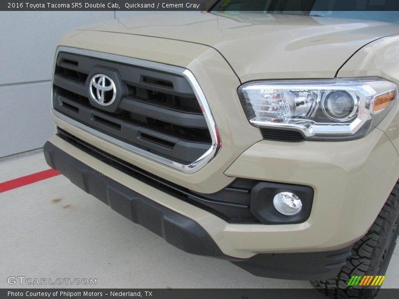 Quicksand / Cement Gray 2016 Toyota Tacoma SR5 Double Cab