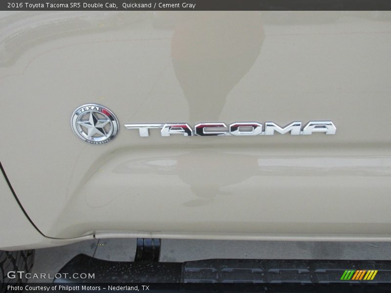 Quicksand / Cement Gray 2016 Toyota Tacoma SR5 Double Cab
